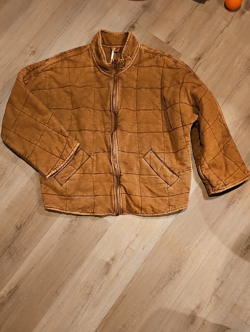 Dolman Quilted Knit Jacket